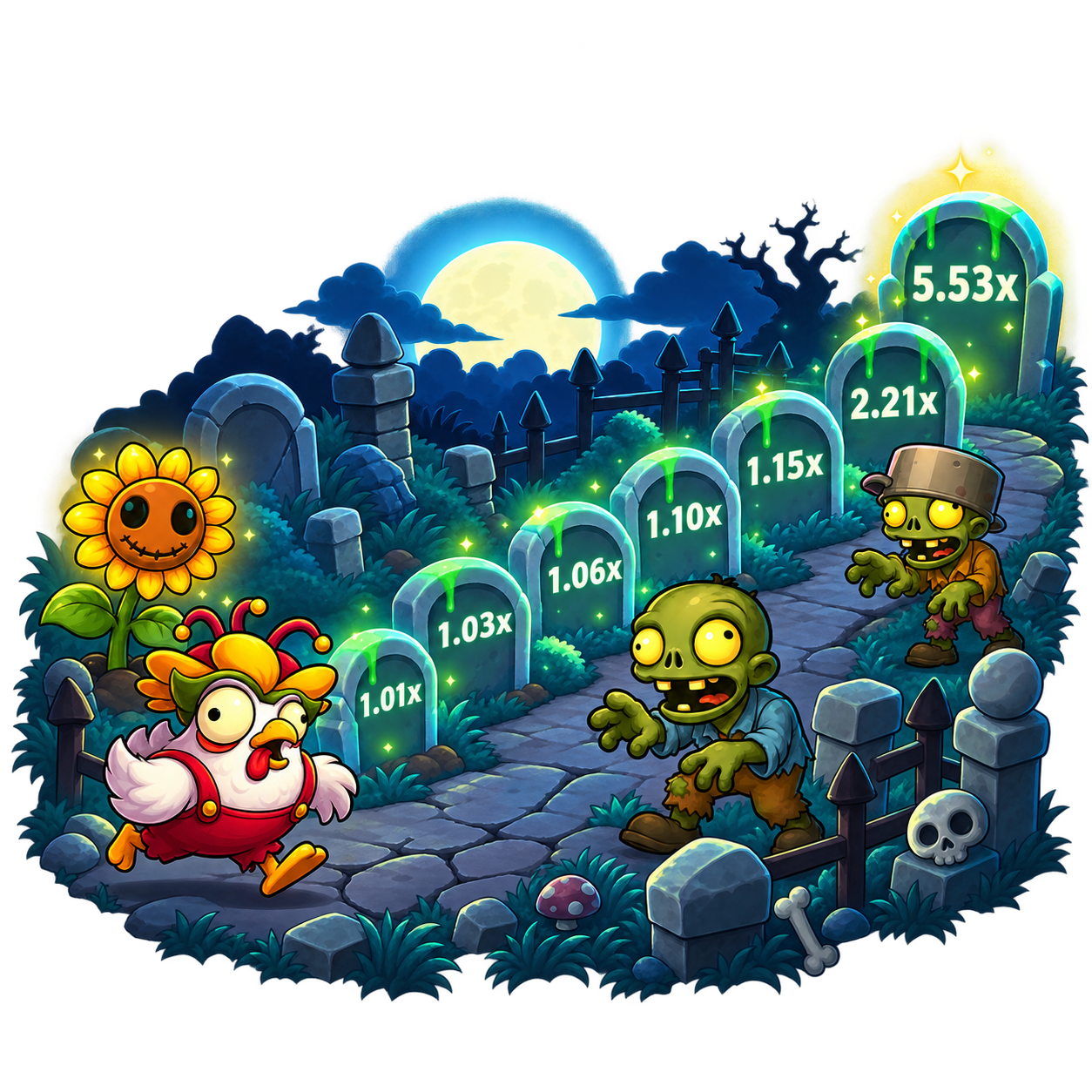 slot Chicken vs Zombies.